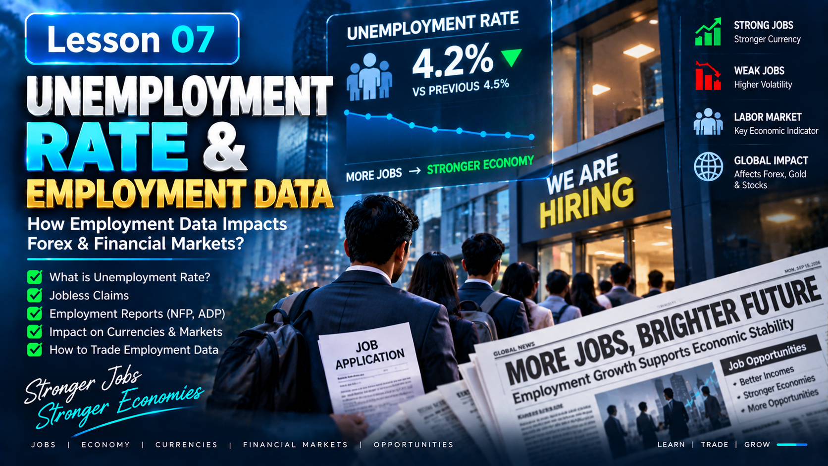 Lesson 07: Unemployment Rate & Employment Data