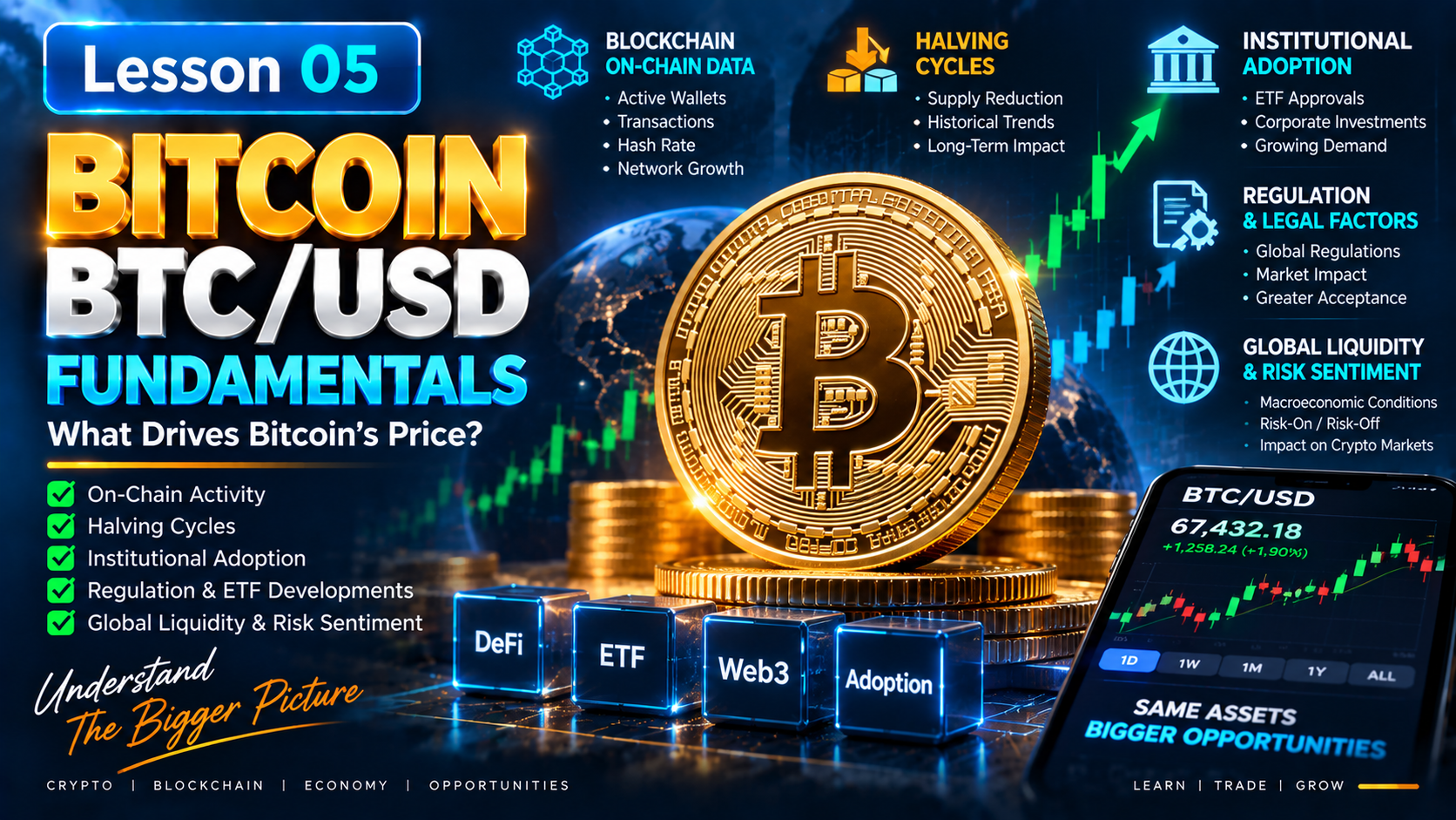 Lesson 05: Bitcoin (BTC/USD) Fundamentals