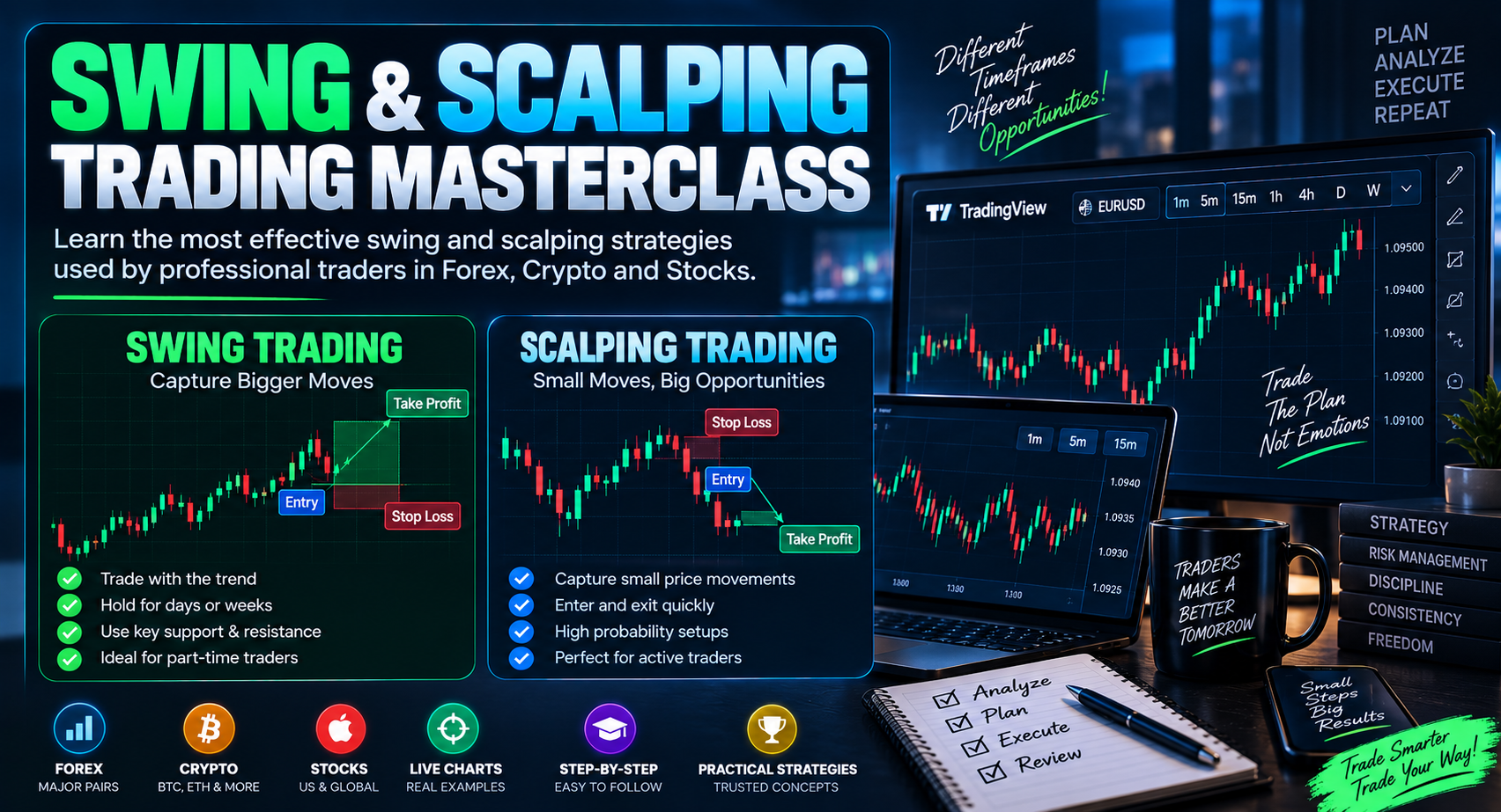 Swing & Scalping Trading Masterclass